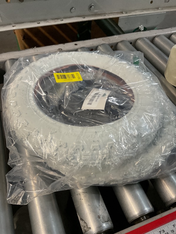 Photo 1 of (2 Sets) 12” x 2.125 Kids Bike Replacement White Tires and Tubes - Compatible with Most 12”-12.5” Kids Bikes Like RoyalBaby, Schwinn, and Dynacraft - Made from BPA/Latex Free Butyl Rubber