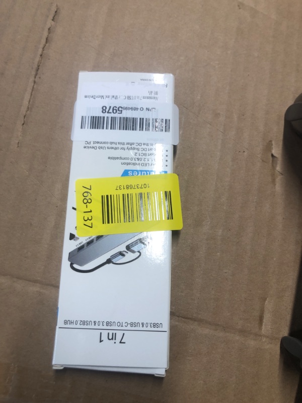 Photo 1 of ?Upgrade? USB C/USB Hub, BERLAT Aluminum 7 in 1 USB C & USB Hub with USB 3.0, USB 2.0 Ports for PC/Laptops/MacBook Pro/Air/iMac/iPad and More Devices