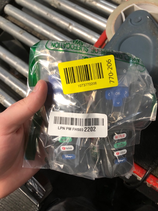 Photo 1 of (Pack of 2) Replacement Remote Control Only for Roku TV, Compatible for TCL Roku/Hisense Roku/Onn Roku/Sharp Roku/Element Roku/Westinghouse Roku/Philips Roku Smart TVs (Not for Roku Stick and Box)