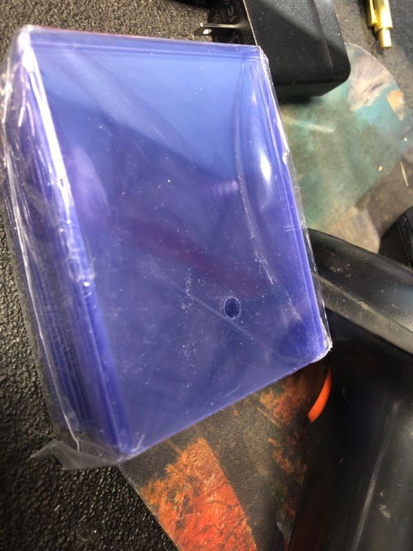 Photo 1 of ***MISSING PARTS***
Vault X Toploaders 35pt, Trading Cards, Premium Extra Thick, 3" x 4" Seamless Rigid Card Holders, Hard Sleeves, Clear Protection for Collectible Card Games, Sports, TCG (25 Pack)