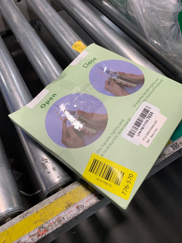 Photo 1 of ***MISSING PARTS***
4PACK Pruning Shears, Stainless Steel Garden Shears, Sharp Handhled Gardening Scissors, Bypass & Straight Blade Garden Clippers for Plants, Flowers, Fruits Trees, Gardening Gifts for Women & Men