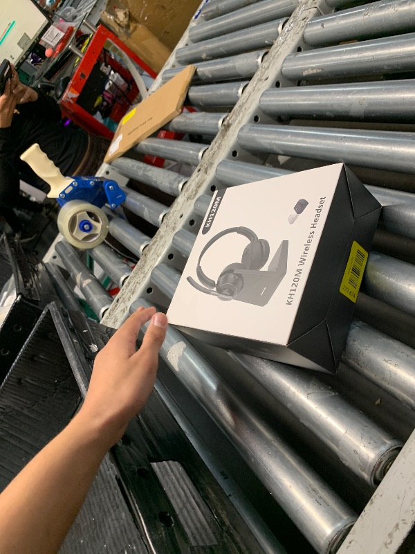 Photo 1 of ***FACTORY SEALED***(2025 Upgraded) Wireless Headset with Mic for Work, Bluetooth Headset with Noise Canceling Microphone with Dongle, Charging Base & Mic Mute, Wireless Headphones for Work from Home/PC/Computer