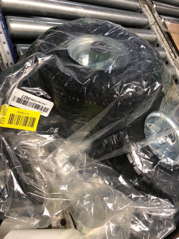 View 2 of ***STOCK PHOTO FOR REFERENCE ONLY***
2 of 4 wheels
AR-PRO (4-Pack) 10-Inch Solid Rubber Tire Wheels - Replacement 4.10/3.50-4" Flat Free Tire with 5/8" Bearings, 2.2" Offset Hub - Perfect for Lawn Garden Cart, Hand Truck, Wheelbarrow, Utility Cart