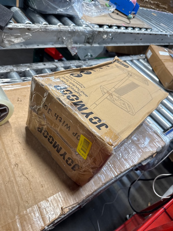 Photo 1 of ***DAMAGED - SEE NOTES/PICTURES**** JOYMOOP Mop and Bucket Set with Wringer, Flat Mops for Floor Cleaning, Wall Mop Cleaner with Long Handle, Hardwood Floor Mop with 4 Microfiber Pads