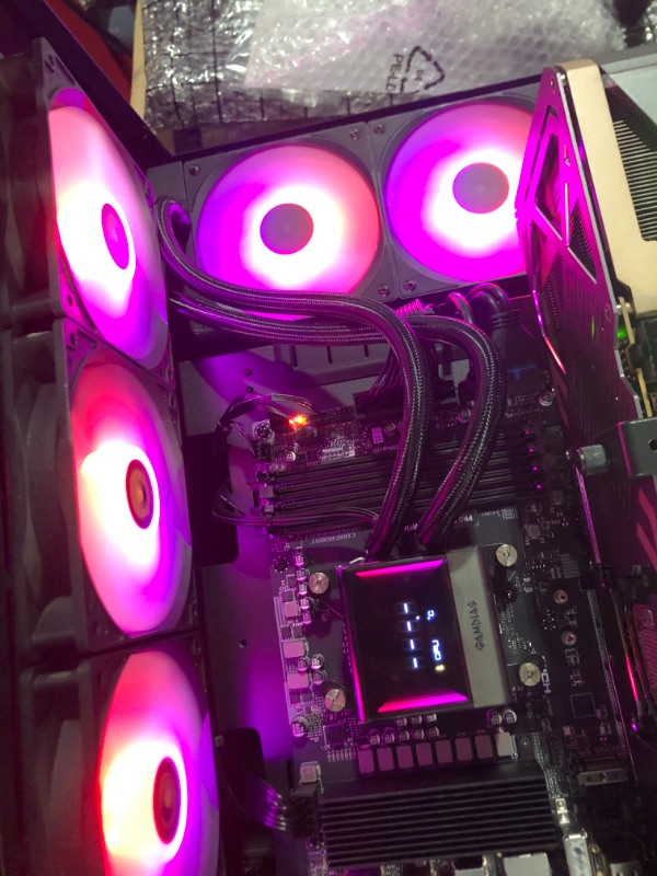 Photo 1 of ****MISSING RAM AND SSD, POWERS ON***
ZOTAC MEK Gaming PC Desktop, NVIDIA GeForce RTX 5090 32GB GDDR7, AMD Ryzen 7 9700X Up to 5.5GHz, 32GB DDR5, 2TB NVMe SSD, 1200W 80+ Gold PSU, WiFi 7, Windows 11 Pro