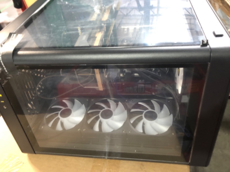 Photo 1 of ****MISSING RAM AND SSD, POWERS ON***
ZOTAC MEK Gaming PC Desktop, NVIDIA GeForce RTX 5090 32GB GDDR7, AMD Ryzen 7 9700X Up to 5.5GHz, 32GB DDR5, 2TB NVMe SSD, 1200W 80+ Gold PSU, WiFi 7, Windows 11 Pro
