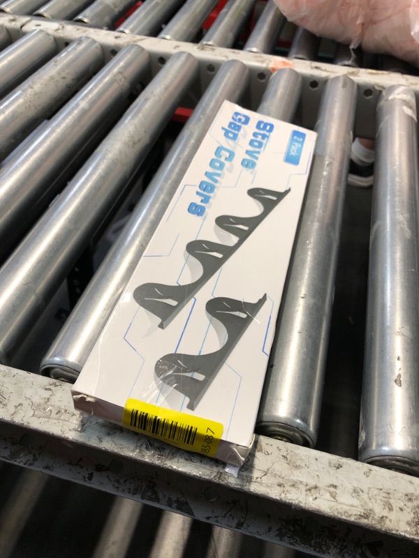 Photo 1 of ***STOCK PHOTO FOR REFERENCE ONLY***
Stainless Steel Stove Gap Cover (2 Pack, Black), Stove Gap Filler for Kitchen, Range Trim Kit, Heat Resistant with Easy Clean, Adjustable Length 13.8” to 27.5”
