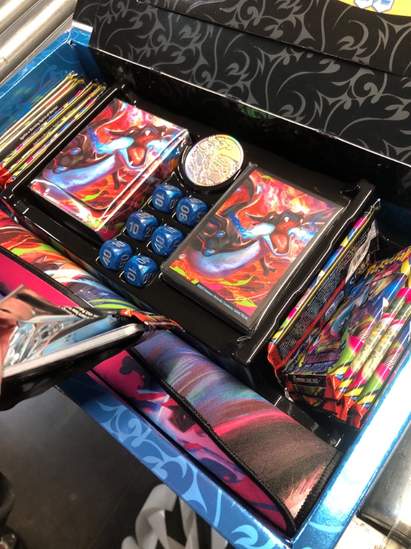 Photo 1 of ***DAMAGED - SEE NOTES/PICTURES*** Pokémon TCG: Mega Charizard X ex Ultra-Premium Collection