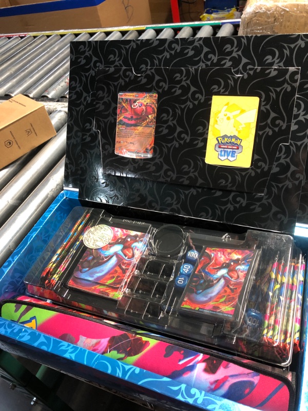 Photo 1 of ***DAMAGED - SEE NOTES/PICTURES*** Pokémon TCG: Mega Charizard X ex Ultra-Premium Collection