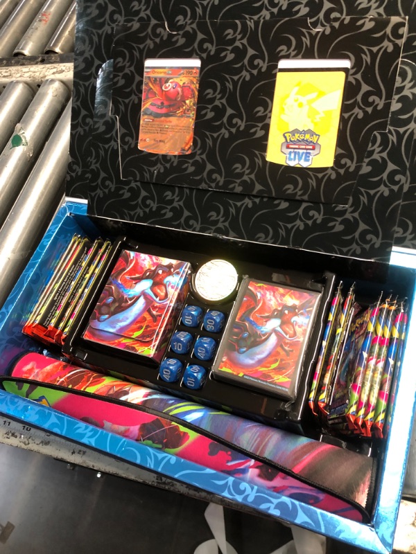 Photo 1 of ***DAMAGED - SEE NOTES/PICTURES*** Pokémon TCG: Mega Charizard X ex Ultra-Premium Collection