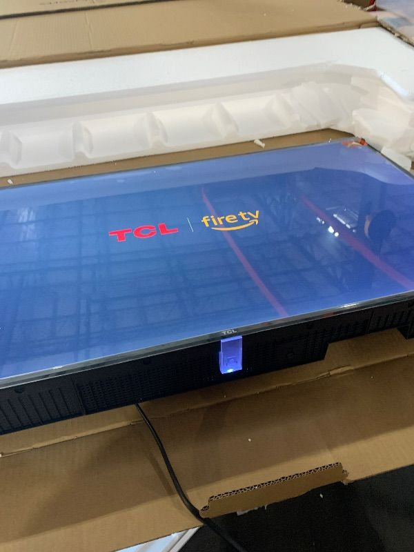 Photo 1 of ***MISSING PARTS***
TCL 55-Inch Class S5 UHD 4K LED Smart TV with Fire TV (55S551F, 2024 Model), Dolby Vision, HDR PRO+, Dolby Atmos, Alexa Built-in with Voice Remote, Apple AirPlay 2 Compatibility, Streaming Television