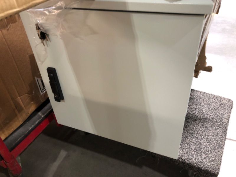 Photo 1 of ***MISSING PARTS***
12u outdoor cabinet 22" depth