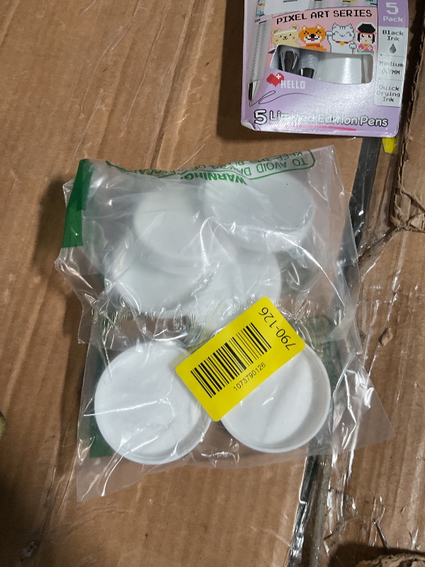 Photo 1 of (6-Pack) Calvana 53mm Reusable Water Jug Caps, Lids for 3 and 5 Gallon Water Jug, Water Bottle Cover Screw Top, Compatible with American Maid Plastic Water Bottles and Jugs Ranging, PP Material, White