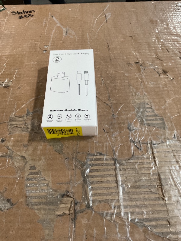 Photo 1 of [Apple MFi Certified]10FT Fast iPhone Charger,Extra Long Apple Charger Fast Charging 2Pack USB C Charger Block Plug + 10Foot Lightning Cable Cord for iPhone 14/Pro/Pro Max/Plus/13/12/11/XS/XR/X/SE2022