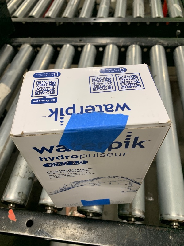 Photo 1 of Waterpik Cordless Advanced 2.0 Water Flosser For Teeth, Gums, Braces, Dental Care With Travel Bag and 4 Tips, ADA Accepted, Rechargeable, Portable, and Waterproof, Gray WP-587, Packaging May Vary