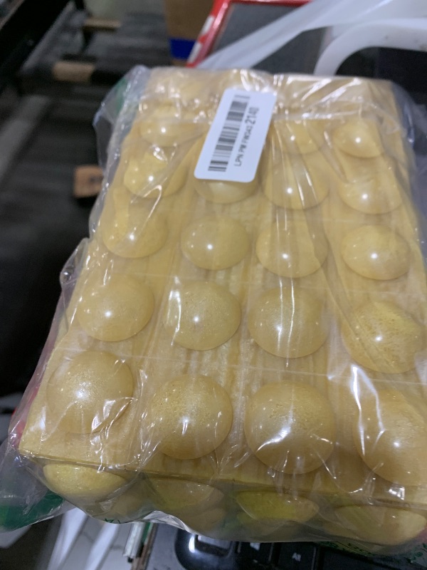 Photo 1 of Creative Co-Op Handmade Marbled Resin Bobbin Box, Cream