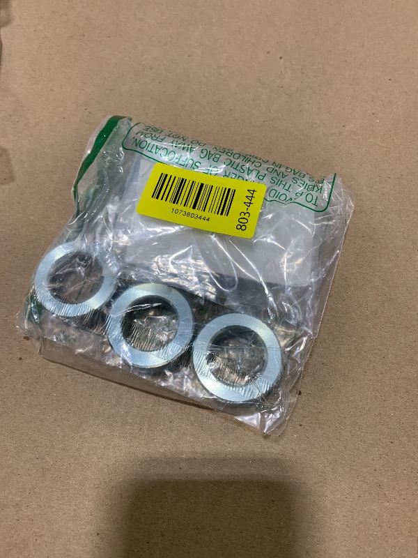 Photo 1 of (4-Pack) 1” Bore Solid Steel Shaft Collars with Zinc Plated Coating - Durable Shaft Collars Suitable for Machinery and Industrial Use
