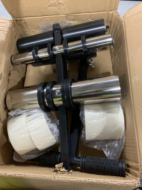 Photo 1 of GADFISH Court Line Tape Machine, Basketball Court Line Striping Machine, Playing Field Striping Line Marking Machine, Adjustable Floor Paint Tape Applicator for Parking Lots, Driveway, Workshops