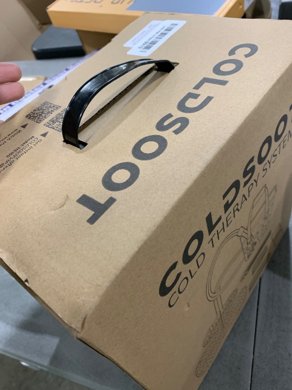Photo 1 of COLDSOOT Cold Therapy Machine for Shoulder with Programmable Timer, Portable Ice Machine for Shoulder After Surgery, Lightweight Replacement Recovery System, Cryotherapy Pain Relief w/Compression Pad