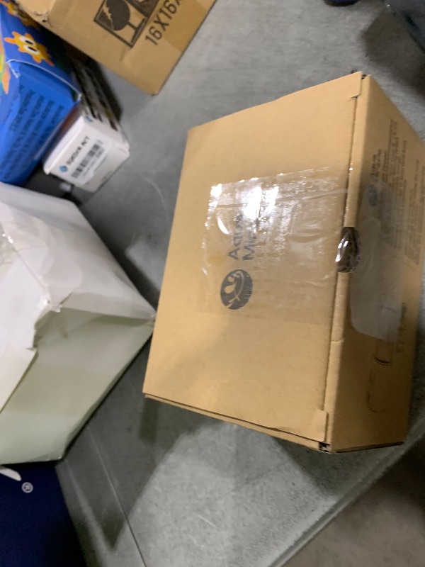 Photo 1 of AquaMiracle Automatic Fish Feeder for Aquarium, Auto Fish Food Dispenser with Timer, Volume Adjustable Vacation Aquarium Feeder, for Granules Pallets Strips