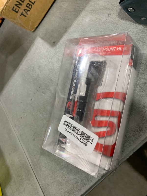 Photo 1 of **********MISSING PARTS*******
Streamlight 88066 ProTac Rail Mount HL-X 1000-Lumen 50000-Candela Tactical Led Flashlight, Ten-TAP Programmable, Long Gun Light for Picatinny Rails, Clear Retail Packaging, Black