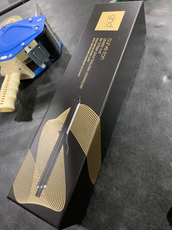 Photo 1 of ghd Curve Classic Curl Iron - 1” Ceramic Curling Iron for Long-Lasting Defined Curls, 365ºF Safe Heat Technology, Cool Tip, Spring Clamp and Auto Sleep Mode - Black