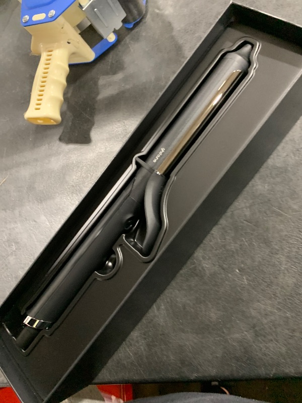 Photo 1 of ghd Curve Classic Curl Iron - 1” Ceramic Curling Iron for Long-Lasting Defined Curls, 365ºF Safe Heat Technology, Cool Tip, Spring Clamp and Auto Sleep Mode - Black