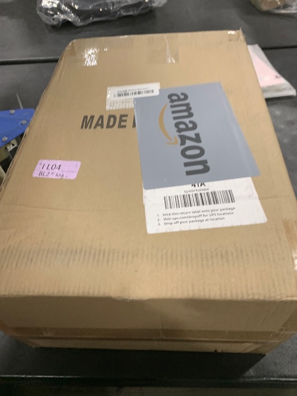 Photo 1 of YFXCVSL 4 Tier Plastic Storage Bins with Lid 23QT, Stackable Storage Containers with Wheels, Folding Storage Boxes, Stackable Storage Bins, Organizers and Storage for Living Room,Office,Dorm