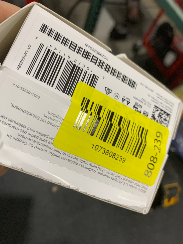 Photo 1 of Fitbit Sense 2 Advanced Health and Fitness Smartwatch with Tools to Manage Stress and Sleep, ECG App, SpO2, 24/7 Heart Rate and GPS, Lunar White/Platinum, One Size (S & L Bands Included)