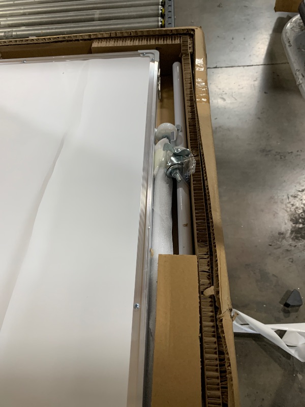 Photo 1 of AmazingSpark 3-Section Mobile Magnetic Whiteboard Room Dividers Portable Dry Erase Board Partition with Stand and Wheels for Classrooms Offices, 72 H x 24 W