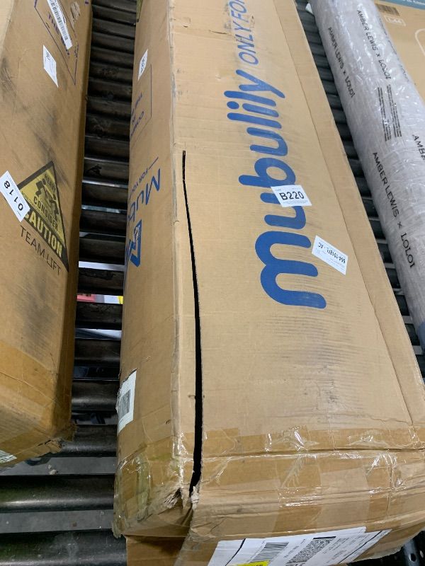 View 3 of Mubulily Queen Size Mattress,14 Inch Gel Memory Foam and Innerspring Hybrid Mattress in a Box with Individual Pocket Spring for Motion Isolation & Silent Sleep,CertiPUR-US,100 Nights Trial