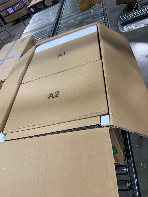 Photo 1 of FEASTO Outdoor Propane Deep Fryer with Movable Cart, 2-Burner Stove with 100,000 BTU Total, 2 x 18QT Aluminum Pots, 1 x 18QT Basket & 2 x 9QT Frying Baskets, Portable Fryer for Fish, Fries & Chicken