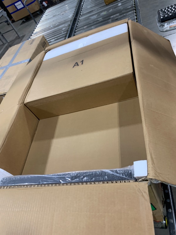 Photo 1 of FEASTO Outdoor Propane Deep Fryer with Movable Cart, 2-Burner Stove with 100,000 BTU Total, 2 x 18QT Aluminum Pots, 1 x 18QT Basket & 2 x 9QT Frying Baskets, Portable Fryer for Fish, Fries & Chicken