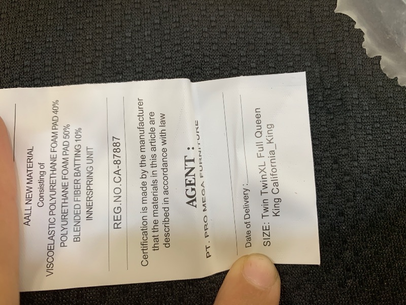 Photo 1 of Ayeawo  Mattress Cali King