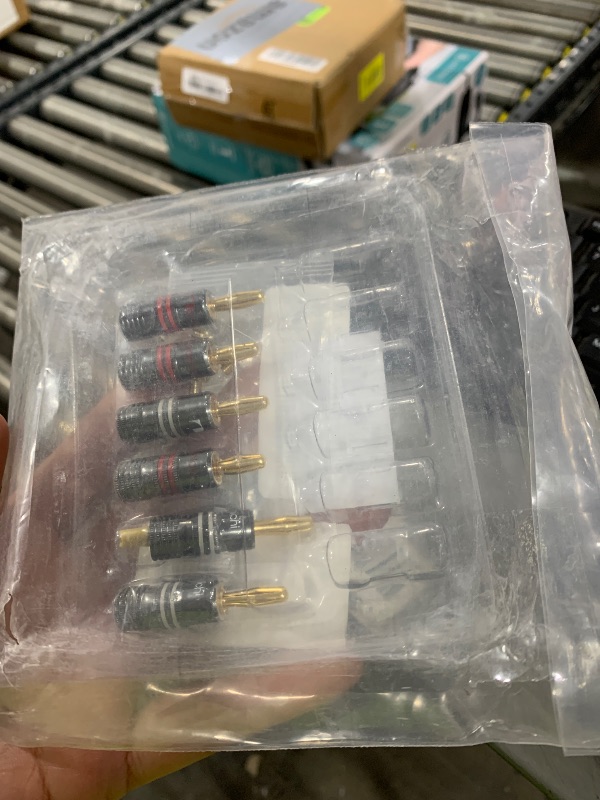 Photo 1 of Nakamichi Ultimate Series 24K Gold Plated Beryllium Red Copper Banana Plug 12-18 AWG Gauge Size 4mm Connector for Speakers Wire Amplifiers Hi-Fi Sound Systems (36 Pcs (18-Pairs), Banana Plugs)