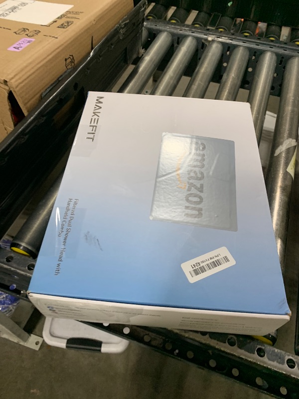 Photo 1 of MakeFit Dual Filtered Rain Shower Head Combo, High Pressure Handheld Shower Head with Adjustable Bar - Rainfall Shower Head And Showerhead with Filter for Hard Water - Removes Chlorine(Gold)