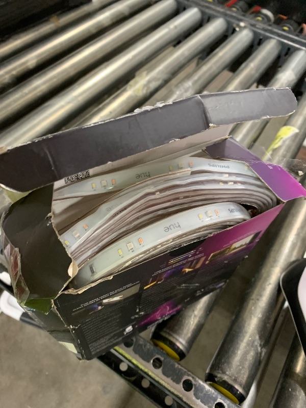 Photo 1 of Philips Hue Indoor 33 Ft Smart LED Solo lightstrip Base Kit - 1 Pack - Control with Hue App - Compatible with Alexa, Google Assistant and Apple HomeKit