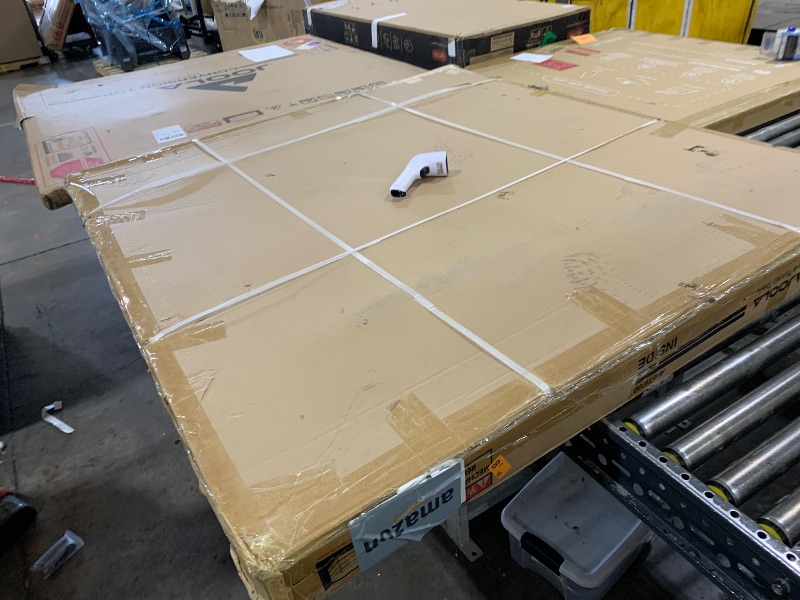 Photo 1 of JOOLA Inside Professional MDF Indoor Ping Pong Table with Quick Clamp Table Tennis Net and Post Set - 10 Minute Easy Assembly - Tournament Quality - Foldable with Single Player Playback Mode, Blue