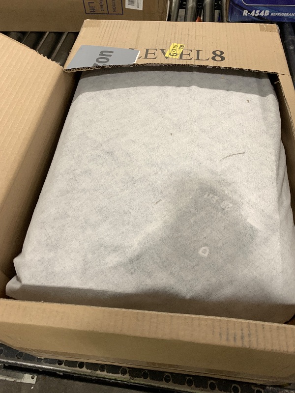 Photo 1 of LEVEL8 Grace Carry on Luggage, 20 Inch Expandable Hard Shell Suitcase with Wheels, Abs+Pc Harshell Spinner Luggages with Tsa Lock, Travel Bag for Women Men, Grey