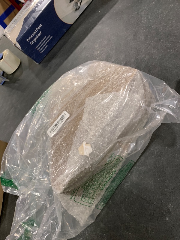 Photo 1 of 20 Slot Knife Block Storage without Knives,Acacia Wood Universal Knife Holder for Kitchen Countertop,Large Butcher Block Organizer,Easy Kitchen Knife Storage (Brown)