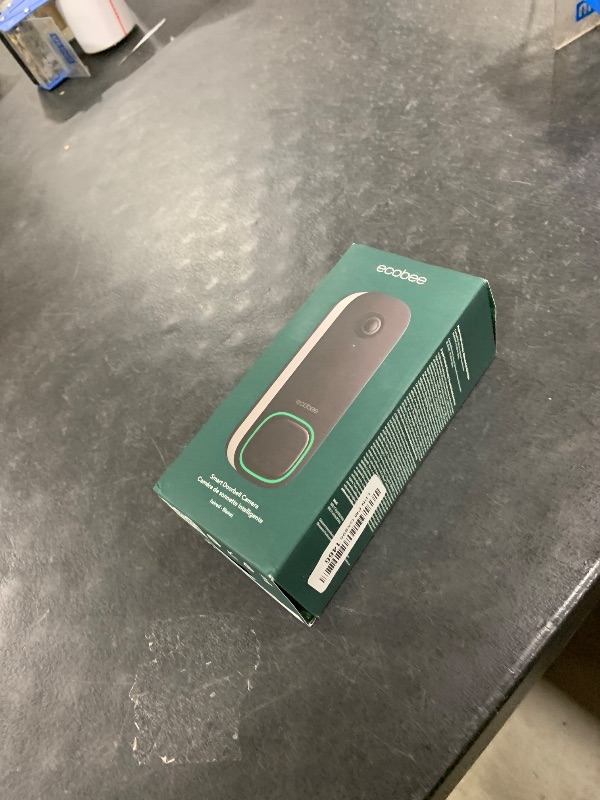 Photo 1 of ecobee Smart Video Doorbell Camera (Wired) - with Industry Leading HD Camera, Smart Security, Night Vision, Person and Package Sensors, 2-Way Talk, and Video & Snapshot Recording