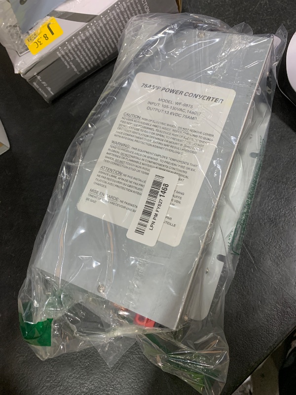 Photo 1 of RUIANOMG WF-9875 75 Amp Power Converter Deck Mount Charger Replacement for RV Trailer Camper WF-9800 Series WF-9875-AD-CB WF-9875-MBA