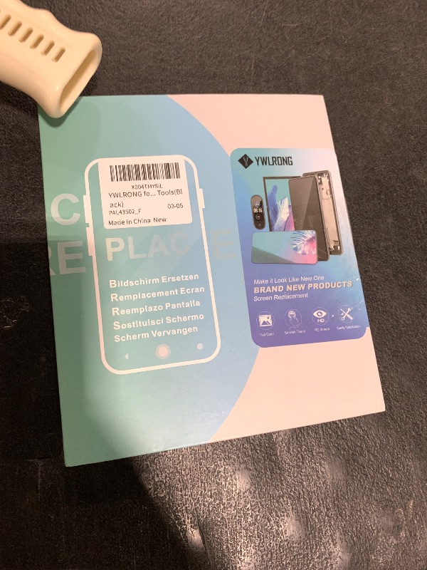 Photo 1 of YWLRONG for Unihertz Tank 3/3 Pro Screen Replacement for Unihertz Tank 2 Pro LCD Display Touch Screen Digitizer Assembly Replacement with Tools(Black)