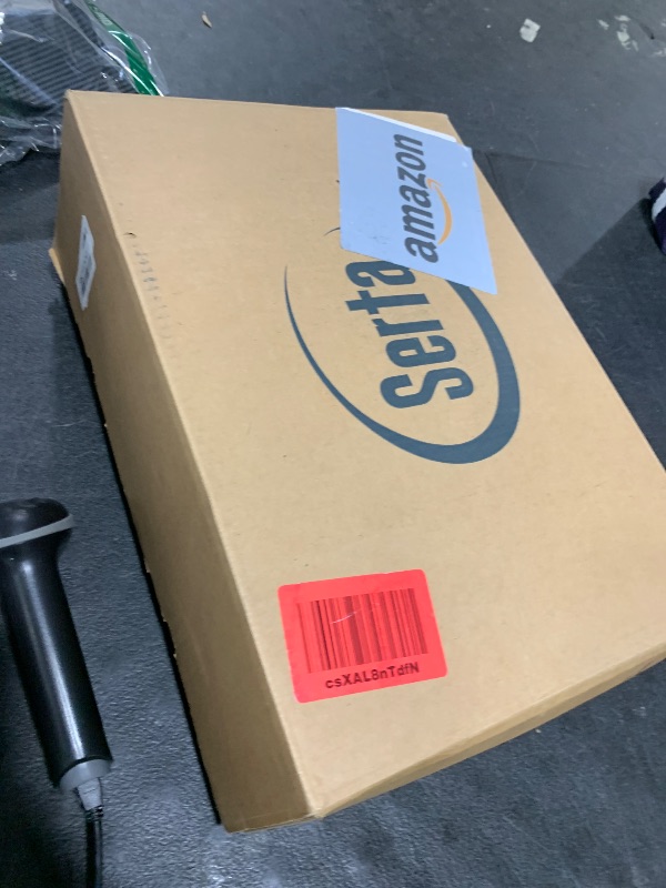 Photo 1 of Serta Goose Feather Down Fiber Cotton Comforter Queen Size - 100% Cotton Duvet Insert - Hotel Luxury Hypoallergenic Bedding Comforter All Season Medium Warmth 90 x 90 Inch White