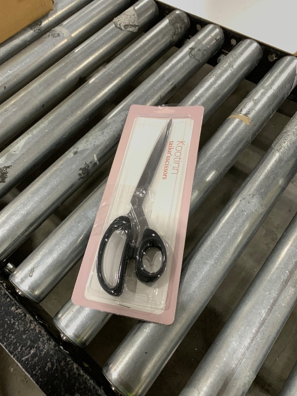 Photo 1 of 10-Inch All-Purpose Sharp Fabric Scissors - Heavy-Duty Stainless Steel Professional Shears for Cutting Clothes, Leather - Ideal for Tailor, Home, Office Use.