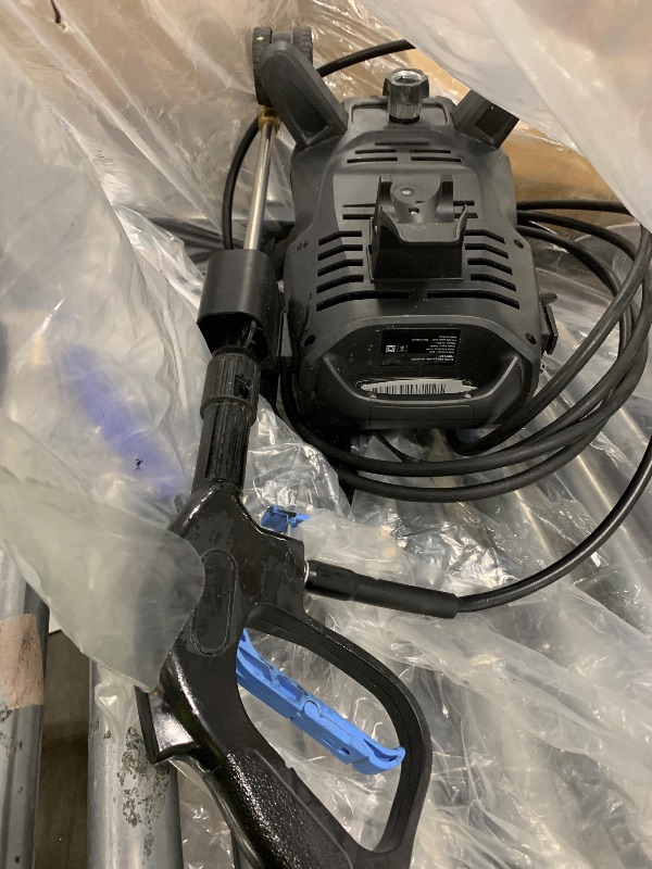 Photo 1 of QIOMALA Pressure Washer -4800PSI Power Washer with 4 Quick Connect Nozzles, High Pressure Cleaning Machine with Foam Cannon for Car/Garage/Patio Home Cleaning