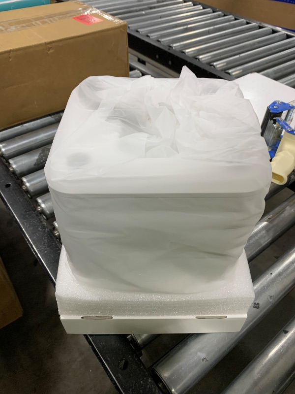 Photo 1 of 28-Day(1X) Automatic Pill Dispenser (Expandable Tray) – App & On-Device Setup by Family, LCD Display, Digital Lock, Sound & Light Alerts- Safe Medication Organizer for Dementia Seniors(2-Tray, White)