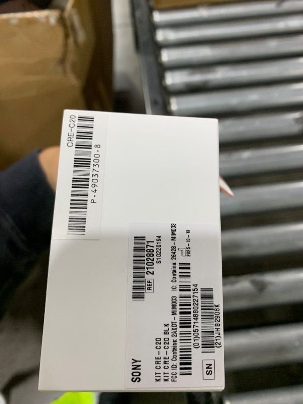 Photo 1 of ****NONFUNCTIONAL FOR PARTS ONLY******
Sony CRE-C20 Self-Fitting OTC Hearing Aids for Mild to Moderate Hearing Loss, Prescription-Grade Sound Quality, Compact Virtually Invisible Design, Customizable App, and Rechargeable BatteryLPNPMFX2123962