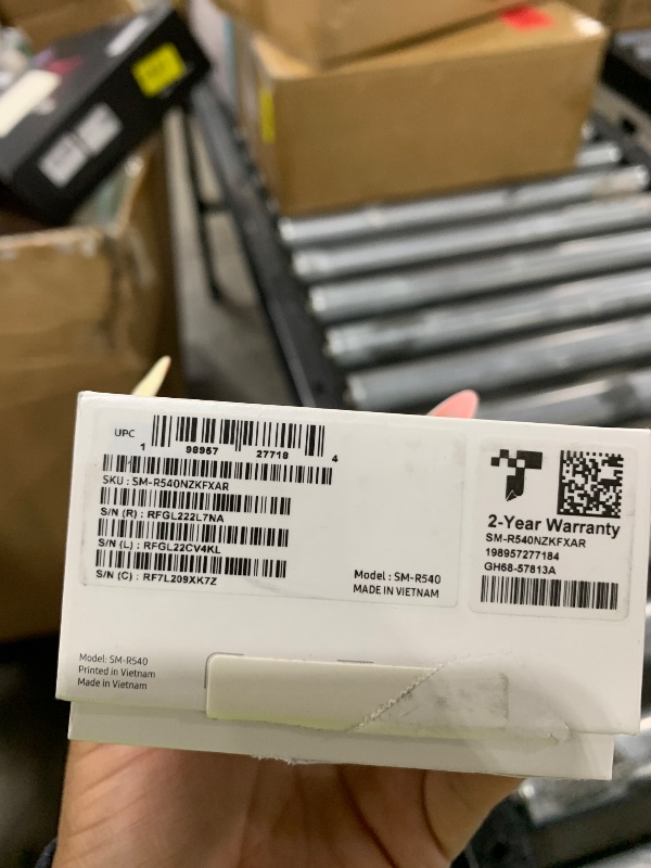 Photo 1 of Samsung Galaxy Buds 4 (2026) AI True Wireless Bluetooth Earbuds, Noise Cancelling, Hi-Res Audio, 1-Way Speaker, New Fit, IP54, Live Translation, Black [US Version, 2 Yr Warranty]