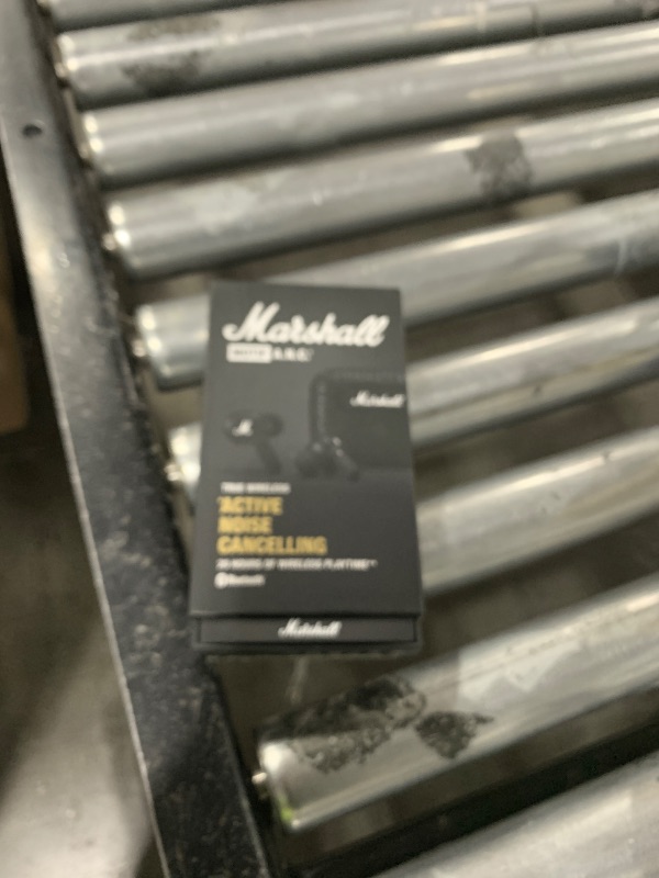 Photo 1 of Marshall Motif True Wireless Noise Canceling Headphones, In Ear, Black